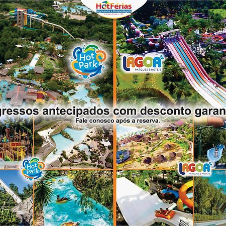 Flat Paradise, Piscinas Termais, Proximo Ao Centro - Hotferias 卡达斯诺瓦斯 外观 照片