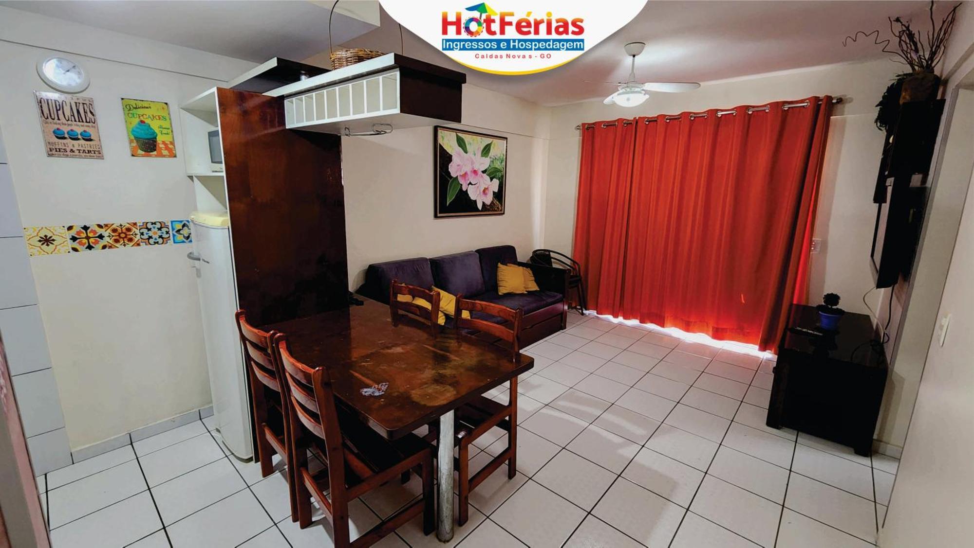 Flat Paradise, Piscinas Termais, Proximo Ao Centro - Hotferias 卡达斯诺瓦斯 外观 照片
