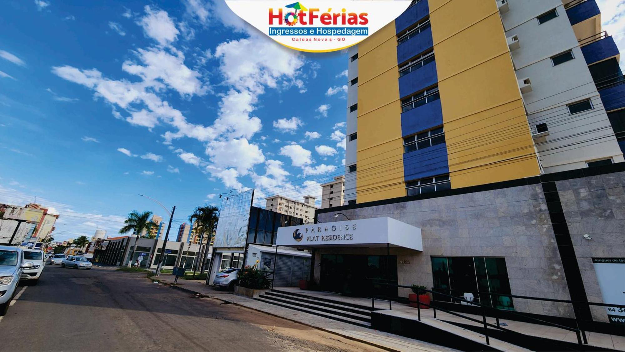 Flat Paradise, Piscinas Termais, Proximo Ao Centro - Hotferias 卡达斯诺瓦斯 外观 照片