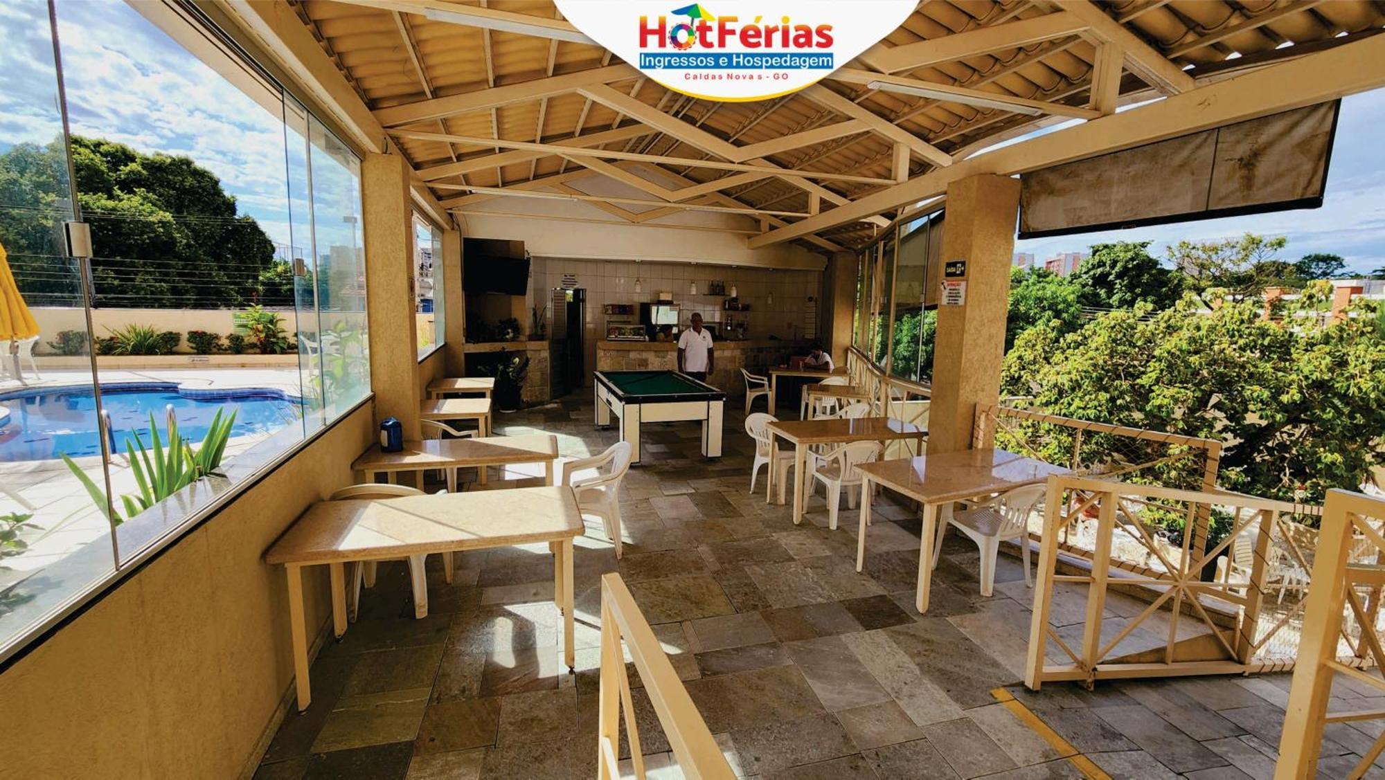 Flat Paradise, Piscinas Termais, Proximo Ao Centro - Hotferias 卡达斯诺瓦斯 外观 照片