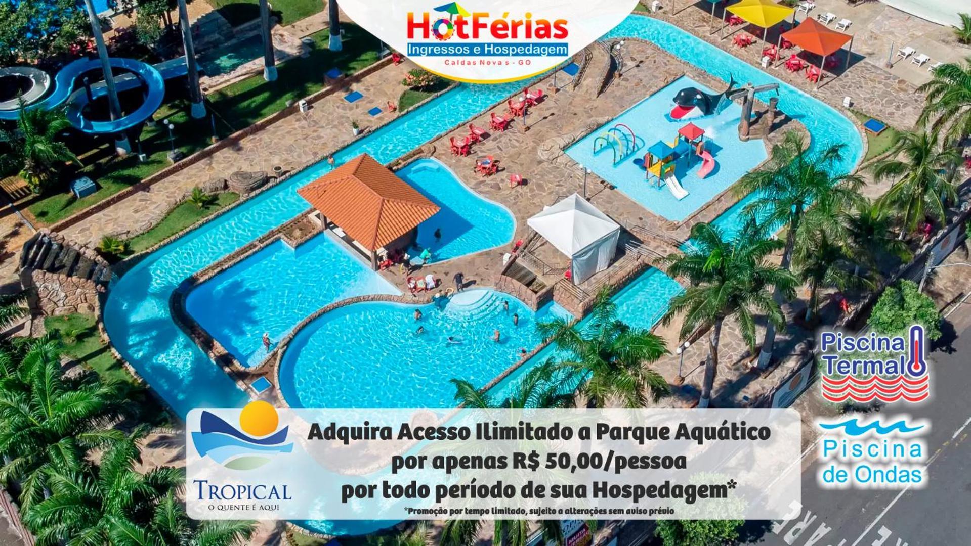 Flat Paradise, Piscinas Termais, Proximo Ao Centro - Hotferias 卡达斯诺瓦斯 外观 照片